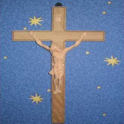 Kreuz Kruzifix - handgeschnitzt