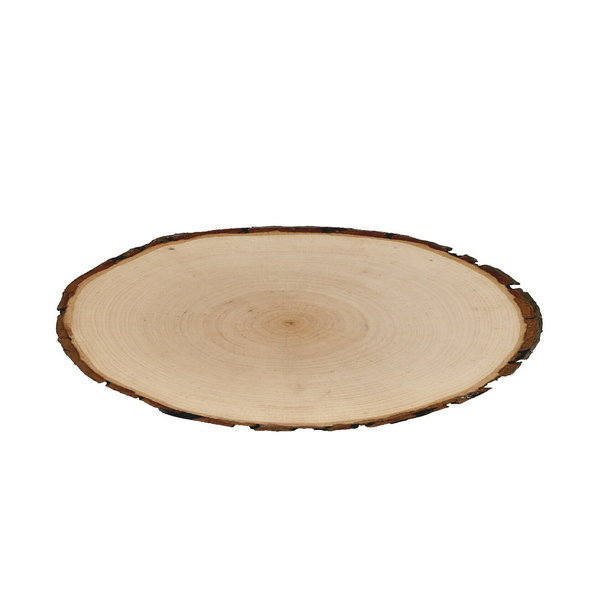 Rindenscheibe Oval 25-30 cm